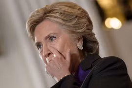 Bà Hillary thất bại trên 'sân nhà.' (Nguồn: AFP/Getty Images)