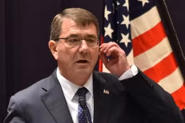 Bộ trưởng Quốc phòng Mỹ Ash Carter. (Nguồn: AP)
