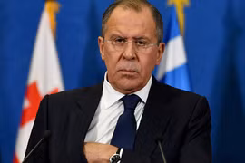 Ngoại trưởng Nga Sergei Lavrov. (Nguồn: AFP)