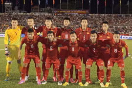 U20 Việt Nam đã sẵn sàng. (Ảnh: Quang Nhựt/TTXVN)