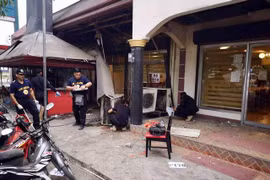 Hiện trường vụ nổ. (Nguồn: rappler.com)
