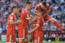Bayern Munich giành chiến thắng đậm đội bóng của HLV mới Niko Kovac. (Nguồn: Getty Images)