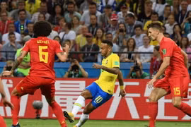 Trận Brazil vs Bỉ vi phạm bản quyền nhiều nhất. (Nguồn: SportsOn)