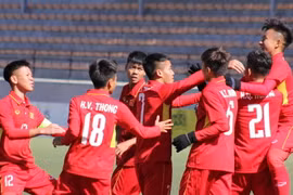 U16 Việt Nam hướng đến chiến thắng đầu tay. (Nguồn: AFC)