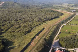 Khu vực phi quân sự hóa (DMZ) trên biên giới với Triều Tiên tại Cheorwon, tỉnh Gangwon, Hàn Quốc. (Ảnh: Yonhap/TTXVN)