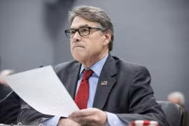 Bộ trưởng Năng lượng Mỹ Rick Perry. (Nguồn: AP)