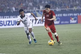 Tuyển Việt Nam dừng bước trước Indonesia. (Ảnh: Minh Chiến/Vietnam+)