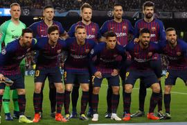 Các cầu thủ Barcelona. (Nguồn: Getty Images)