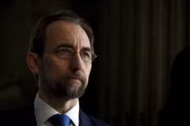 Cao ủy Liên hợp quốc về nhân quyền Zeid Ra'ad Al Hussein. (Nguồn: AFP/Getty Images)