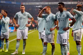 Mạch 7 trận thắng của Bayern Munich bị chặn bởi Leverkusen. (Nguồn: Reuters)
