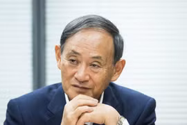 Chánh văn phòng Nội các Nhật Bản Yoshihide Suga. (Nguồn: japantimes)