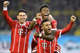 Bayern tiếp tục thăng hoa. (Nguồn: AP)