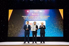 HDBank là doanh nghiệp niêm yết được nhà đầu tư yêu thích. (Ảnh: Vietnam+)