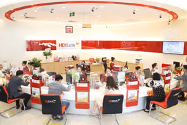 HDBank báo lãi 12.650 tỷ đồng, tăng 46,6% và chia cổ tức 20%. (Ảnh: Vietnam+)