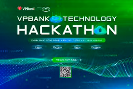 VPBank và Amazon Web Services tổ chức cuộc thi tìm kiếm tài năng công nghệ. (Ảnh: Vietnam+)