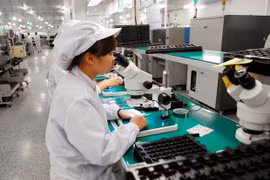 HSBC giữ nguyên dự báo tăng trưởng GDP 6,0% của Việt Nam cho năm nay. (Ảnh: Vietnam+)