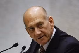 Cựu Thủ tướng Israel Ehud Olmert. (Ảnh: Reuters)