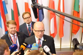 Thủ tướng Cộng hòa Czech Bohuslav Sobotka. (Nguồn: TTXVN)