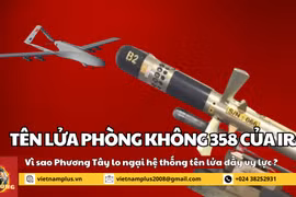 8+ phút Điểm nóng: Vì sao Phương Tây lo ngại tên lửa phòng không 358 của Iran? 