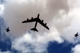 Máy bay B-52 của Mỹ. (Nguồn: EPA/TTXVN)