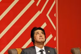 Thủ tướng Nhật Bản Shinzo Abe tại Hội nghị cấp cao APEC 24. (Nguồn: Reuters)