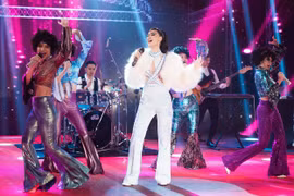 Á hậu Kiều Loan hóa quý cô disco ‘đốt cháy’ sàn diễn The Heroes 