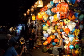 Phố cổ Hội An là một trong những điểm đến thu hút đông du khách Hàn Quốc. (Ảnh: Trịnh Bang Nhiệm/TTXVN)