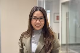 Chị Ann Huỳnh, Công ty đầu tư Bất động sản S3i VA LLC-USA. (Ảnh: Kiều Trang/TTXVN)