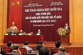 Quang cảnh hội thảo. (Ảnh: TTXVN phát)
