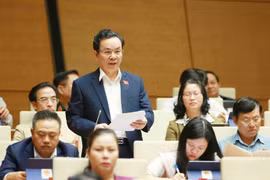 Đại biểu Quốc hội thành phố Hà Nội Hoàng Văn Cường. (Ảnh: Phương Hoa/TTXVN)