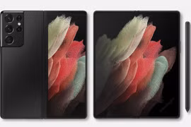 Mẫu điện thoại thông minh Galaxy Z Fold3. (Nguồn: Ben Geskin)