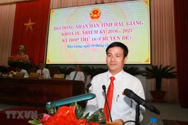 Ông Trần Văn Huyến - Chủ tịch Hội đồng Nhân dân tỉnh Hậu Giang khóa X. (Nguồn: TTXVN)