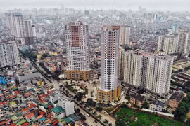 Một góc thành phố Hà Nội. (Ảnh: Danh Lam/TTXVN)