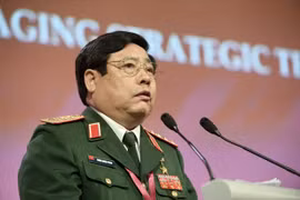 Đại tướng Phùng Quang Thanh, nguyên Ủy viên Bộ Chính trị, nguyên Bộ trưởng Bộ Quốc phòng. (Nguồn: AFP)