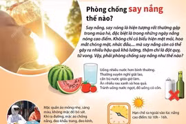 Những cách để phòng, chống say nắng trong mùa Hè.