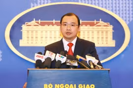 Người phát ngôn Bộ Ngoại giao Việt Nam Lê Hải Bình. (Ảnh: Doãn Tấn/TTXVN)
