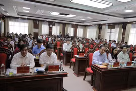 Các đại biểu tham dự hội nghị sơ kết Chỉ thị số 40 tại tỉnh Hải Dương. (Ảnh: CTV)
