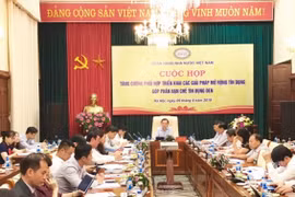 Các đại biểu tại cuộc họp. (Ảnh: T.H/Vietnam+)