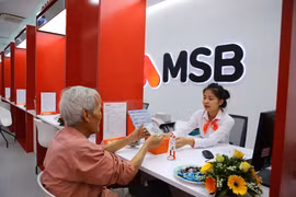 Giao dịch tại MSB. (Ảnh: MSB)