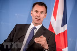 Cựu Ngoại trưởng Anh Jeremy Hunt trở thành tân Bộ trưởng Tài chính