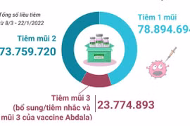 Việt Nam đã tiêm hơn 176 triệu liều vaccine phòng COVID-19