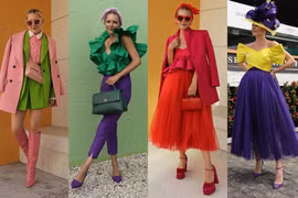 Tuyệt chiêu phối đồ color block nịnh mắt từ 5 fashionista hàng đầu