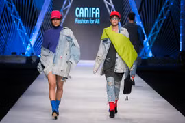 Lấy cảm hứng hoài cổ, bộ sưu tập chịu ảnh hưởng từ phong cách thời trang thập niên 90. (Ảnh: BTC)