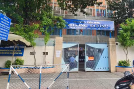 Trường Tiểu học Chương Dương, Quận 1 (Thành phố Hồ Chí Minh). (Ảnh: Thu Hoài/TTXVN)