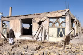 Thêm động đất mạnh 5,1 độ làm rung chuyển Tây Bắc Afghanistan