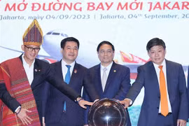 Thủ tướng dự Lễ công bố mở đường bay thẳng Jakarta-Hà Nội của Vietjet