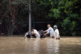 Ấn Độ: Mưa lớn kỷ lục tại bang Telangana khiến 6 người đã thiệt mạng