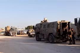 Lực lượng Phòng vệ Israel đã đánh chặn đạn rocket từ Dải Gaza