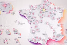 Ban tổ chức Olympic Paris 2024 thông báo lộ trình rước đuốc
