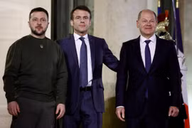 Lãnh đạo Pháp, Đức khuyên Tổng thống Ukraine đàm phán với Nga 